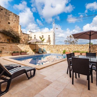 Pool + Dining Table